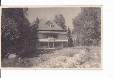 VANHA Valokuva Postikortti Karjalohja Lohja n. 1940-l