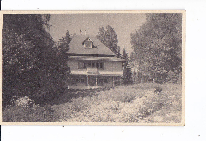 VANHA Valokuva Postikortti Karjalohja Lohja n. 1940-l