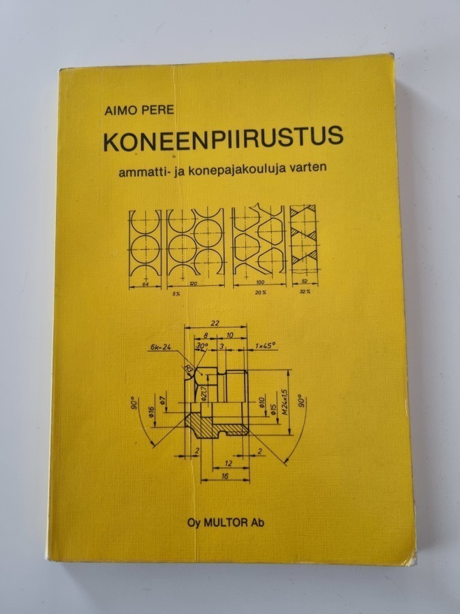 Aimo Pere, Koneenpiirustus