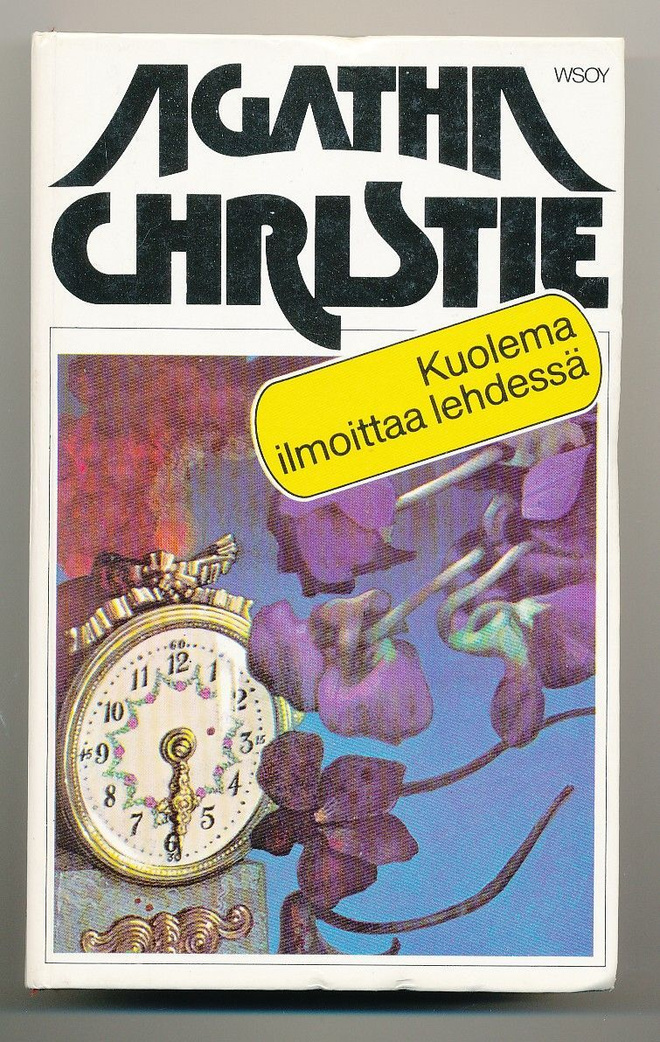 Agatha CHRISTIE - "Kuolema ilmoittaa lehdessä"