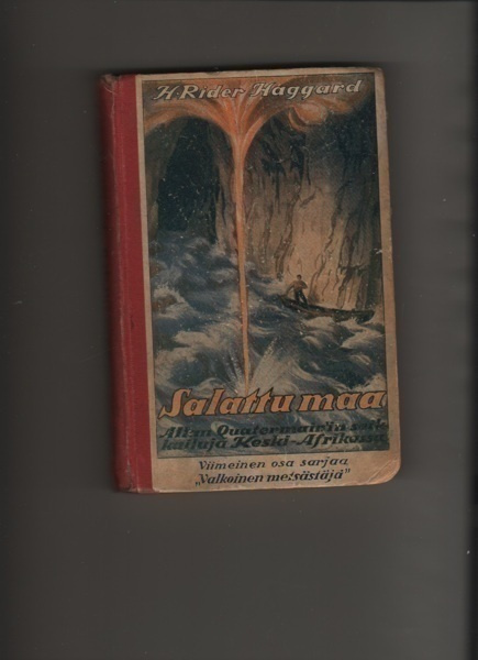 Haggard, H. Rider: Salattu maa, Kirja 1923, sid.