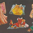 Paperinukke minivauva 1950-luku - pikkukuva 1