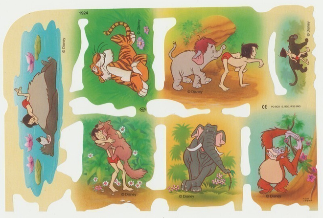 * MLP 1924, Disneyn Viidakkokirja-arkki *