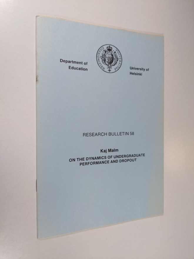 Kaj Malm : On the Dynamics of Undergraduate Performance a...