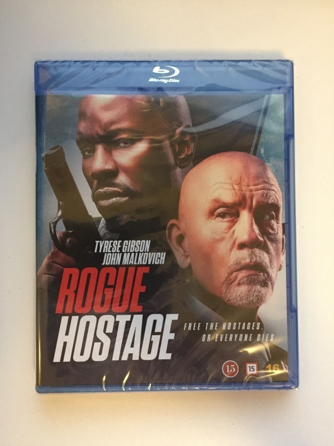 Rogue Hostage (Blu-ray) Tyrese Gibson, John Malkovich (UUSI)