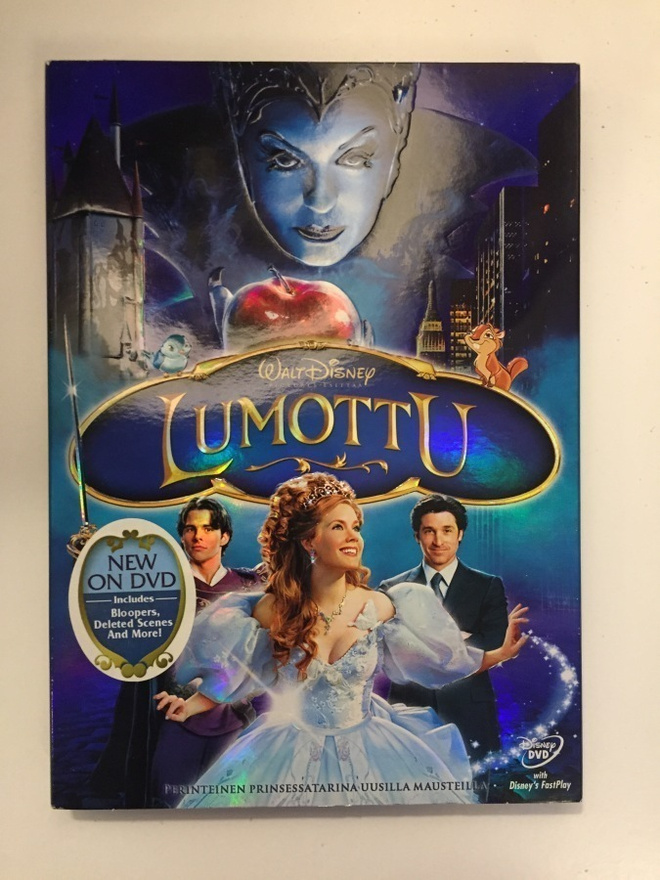 Lumottu - Enchanted (DVD) Walt Disney [Amy Adams]