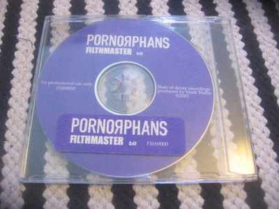 Pornorphans - Filthmaster (promo cds)