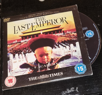 DVD Last Emperor UK pahvikansi