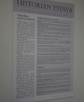 Historian ystävä 3/2010 : Historian ystäväin liiton tiedo...