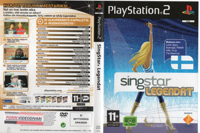 Singstar legendat	(332)	k		PS2				2006	30 kotimaista musiikk