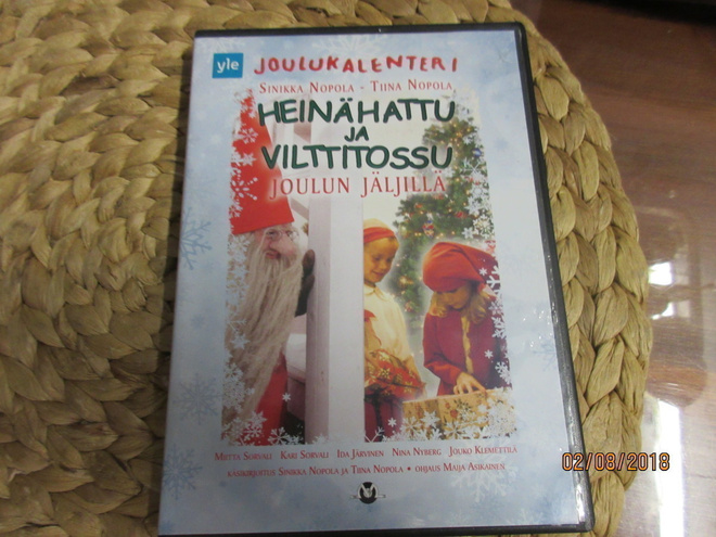 Joulukalenteri: Heinähattu ja Vilttitossu joulun jäljillä