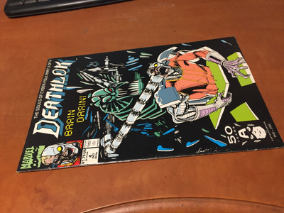MARVEL DEATHLOK 4/1991 HYVÄ