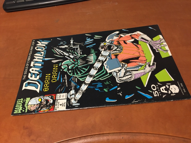MARVEL DEATHLOK 4/1991 HYVÄ