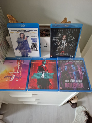 John Wick 5 kpl Blu-Ray