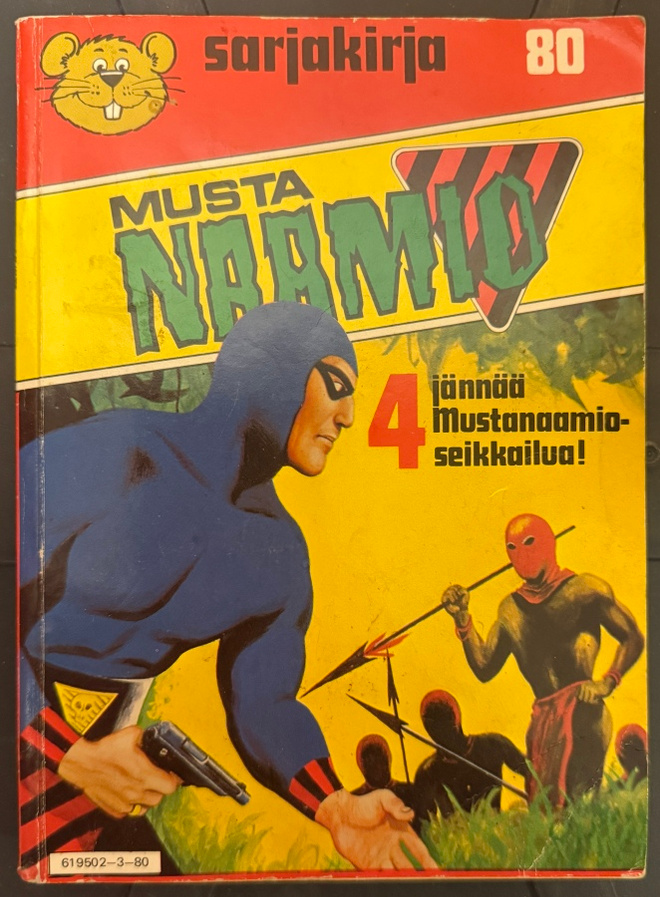 SARJAKIRJA #80 - MUSTANAAMIO 1983