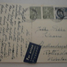Sortavala, näkymä keskustaan, väripk, p. 1957 Hollantiin - pikkukuva 2