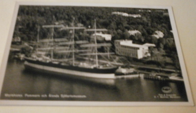 Mariehamn, Pommern ja Merenkulkumuseo, valokuvapk, p. 1958