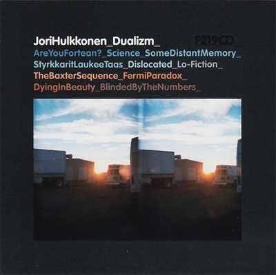 Jori Hulkkonen - Dualizm (CD) MINT!!