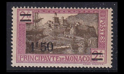 Monaco 114 ** Käyttösarja rakennuksia 1.50/2 Fr (1927)