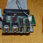 Dell 755 760 780 SFF etuosan USB / AUDIO I/O-paneeli - pikkukuva 2