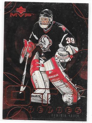 99-00 Upper Deck MVP OT Heroes #OT7 Dominik Hasek Buffalo MV