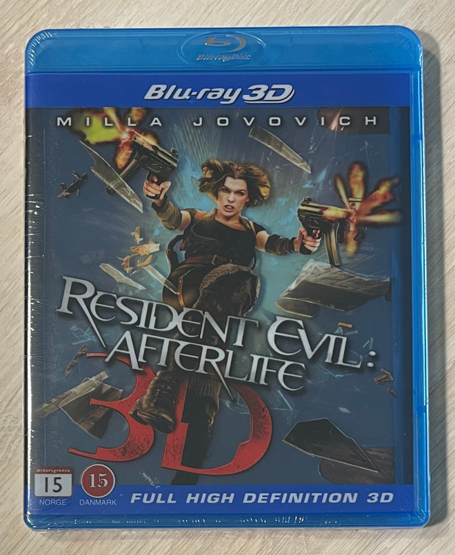 Resident Evil: Afterlife (2010) Blu-ray 3D + 2D (UUSI)