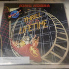 KING COBRA - THRILL OF A LIFETIME VG+/EX- LP + NIMMARI!!!! - pikkukuva 1