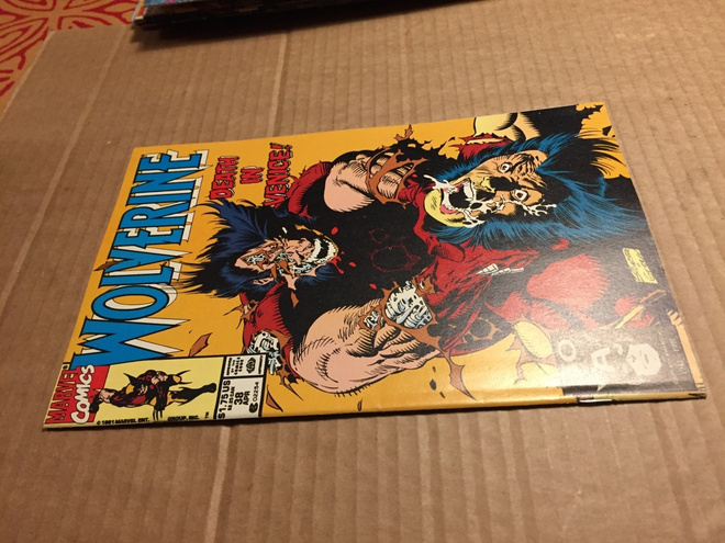 MARVEL WOLVERINE 38/1991 HYVÄ