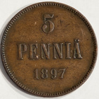 5 Penniä 1897 - pikkukuva 1