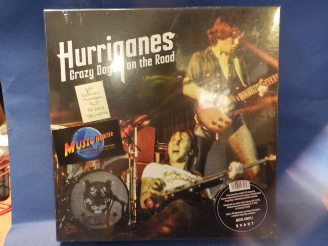 HURRIGANES - CRAZY DAYS ON THE ROAD UUSI 4LP BOKSI