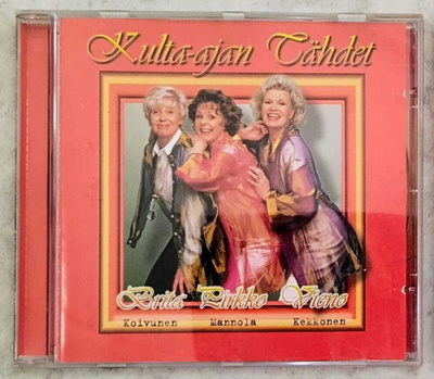 BRITA, PIRKKO JA VIENO: Kulta-ajan tähdet – CD 1997 kulunut!