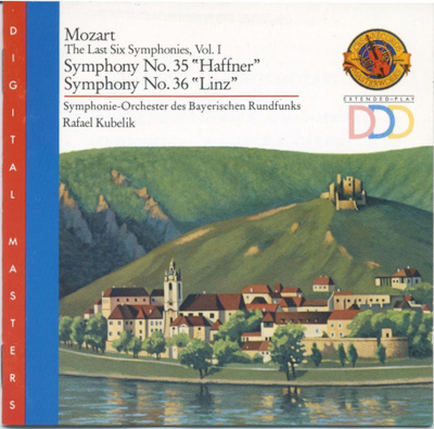 MOZART: Sinfoniat No:t. 35 ja 36 / Rondo – CBS RI CD 1988