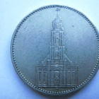 Natsi-Saksa 5 Reichsmark 1934 J Potsdam Garrison Church - pikkukuva 1