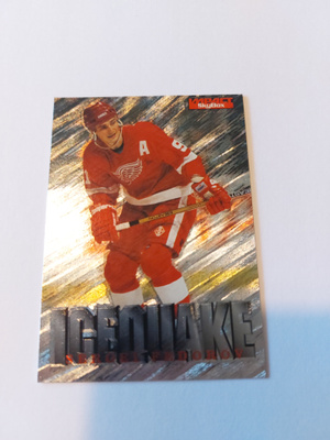 1995-96 SkyBox Impact Ice Quake #9 Sergei Fedorov
