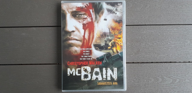 DVD: McBain - Sankareiden Aika (Christopher Walken 1991) UUS