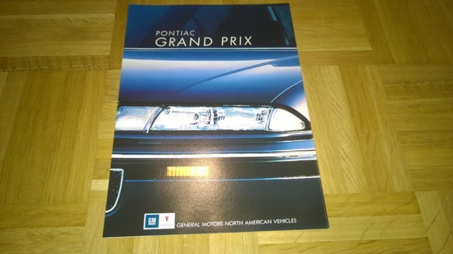 Esite Pontiac Grand Prix, 1991, GM USA