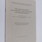 Curt Olsson : The organization of business and the right ... - pikkukuva 1