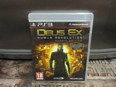 PS3 Deus EX - Human Revolution Nordic Edition CIB