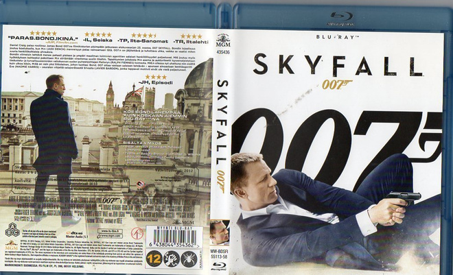 James Bond:Skyfall	(24 762)	k	-FI-	suomik.	BLU-RAY		daniel c