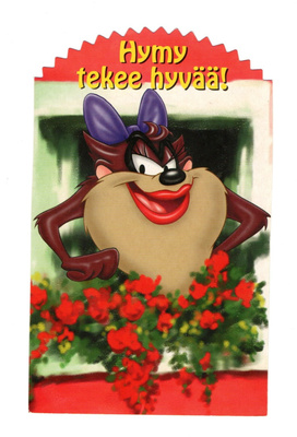 "HYMY TEKEE HYVÄÄ!" -KORTTI / (Looney Tunes)