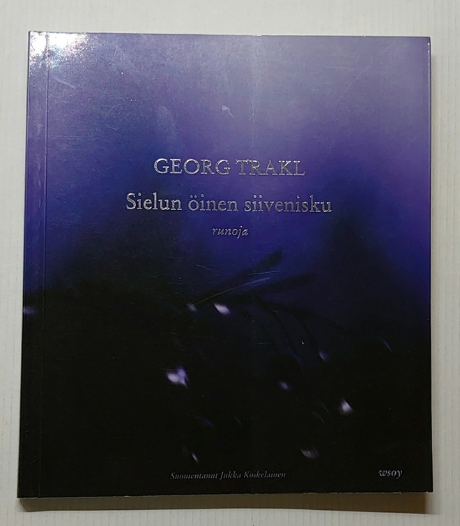 Georg Trakl - Sielun öinen siivenisku