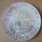 DDR: Leipzig 1977 muistomitali/lautanen - pikkukuva 1
