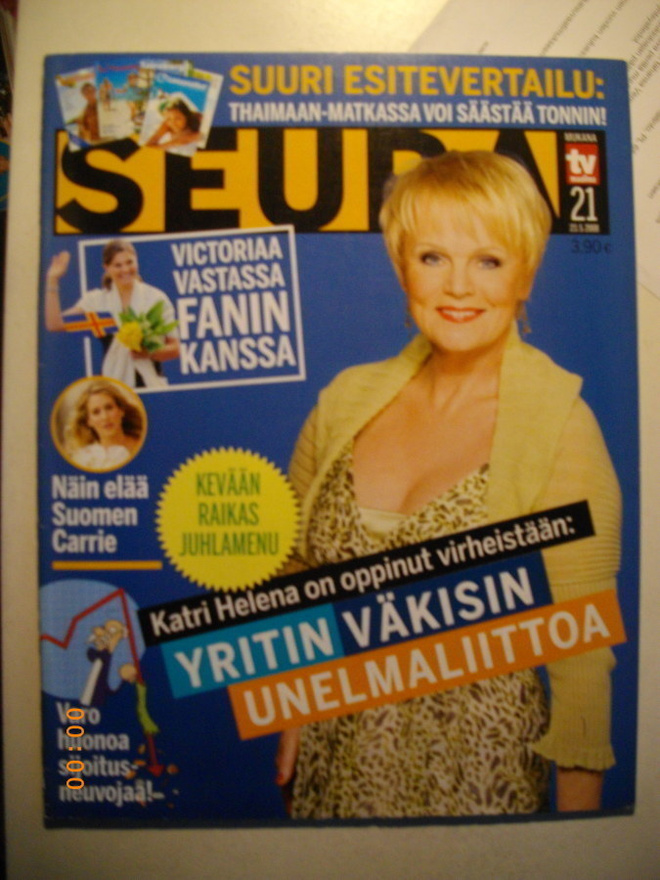 Seura lehti Nro 21/2008 (16.3)