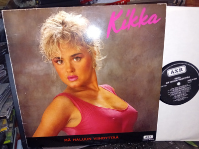 LP Kikka : Mä haluun viihdyttää ( SIS POSTIKULU )