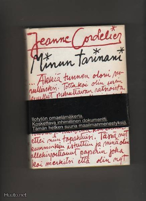 Cordelier, Jeanne: Minun tarinani, Otava 1977, skp., 1.p.,K3