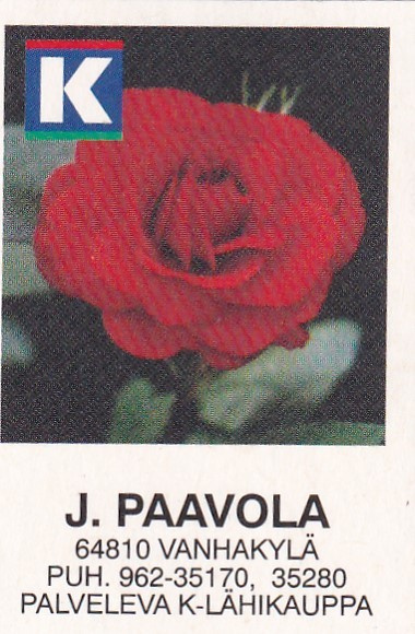 Vanhakylä. J. Paavola  , Kesko     6/16