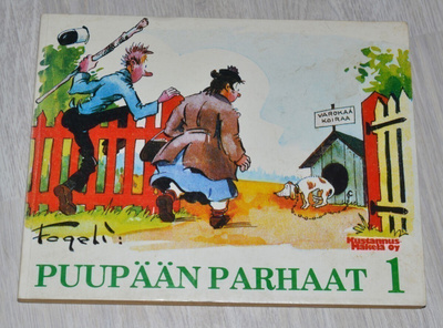 Puupään parhaat 1 -sarjakuva 2.p 1981