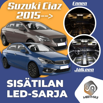 Suzuki Ciaz Sisätilan LED-sarja 6-osainen