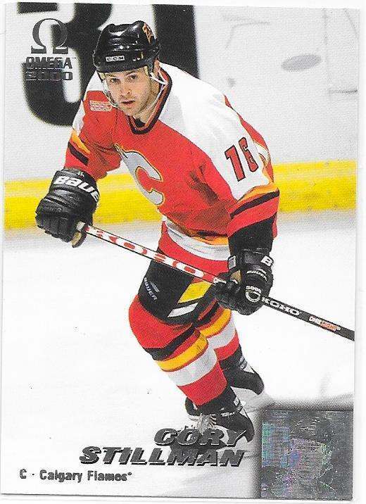 1999-00 Pacific Omega #41 Cory Stillman Calgary Flames