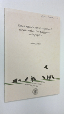 Maria Sandell : Female reproductive strategies and sexual...